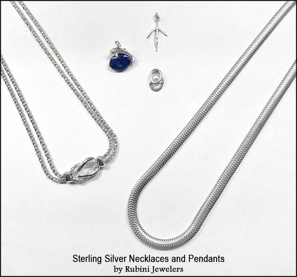 Sterling Silver Necklaces and Pendants