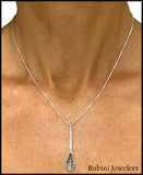 Large Lacrosse Stick Pendant, by Rubini Jewelers