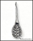 Large Lacrosse Stick Pendant, by Rubini Jewelers