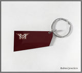 Custom Team Aluminum Rowing Oar Key Chain