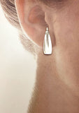 Medium Rowing Blades Post Earrings by Rubini Jewelers.