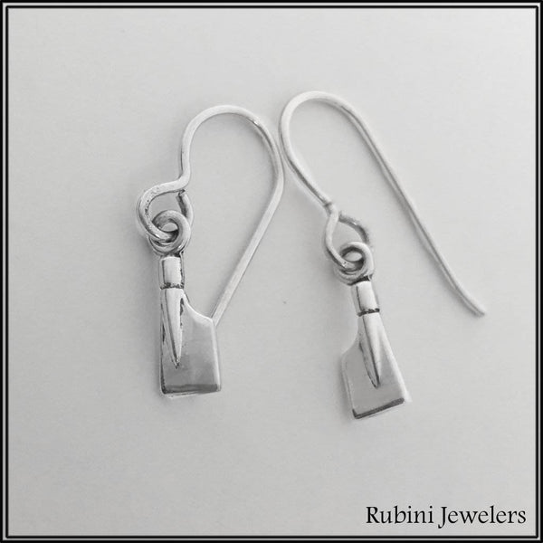 Custom Aluminum Rowing Team Oar Earrings with French Wires – Rubini Inc.